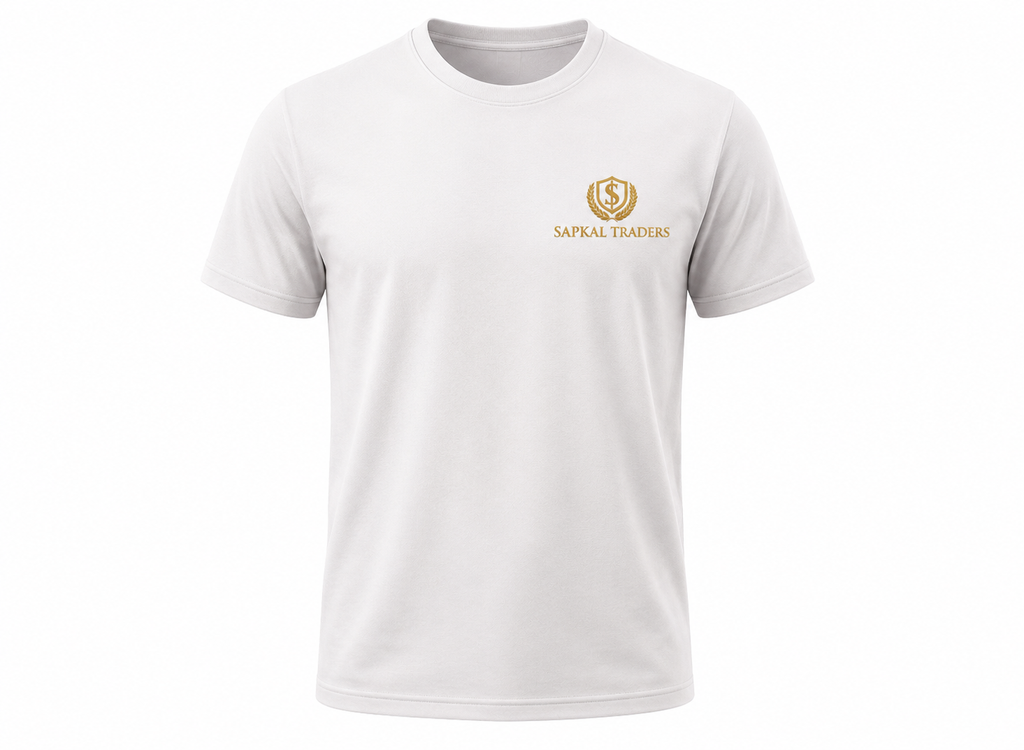 Premium Round Neck T-Shirt | Custom Logo Printing