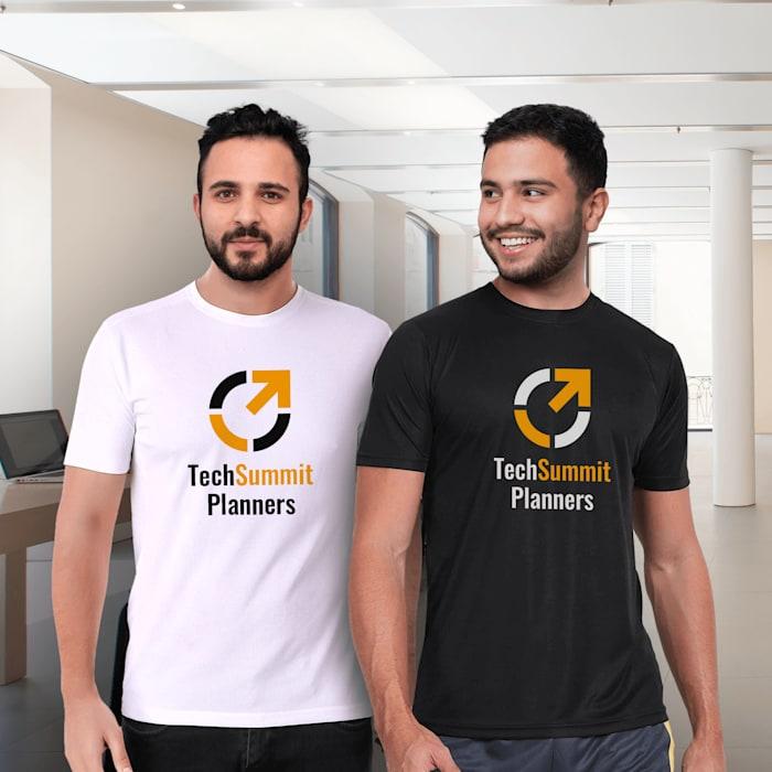 Promotional Round Neck T-Shirt | Custom Logo Printing | Bulk Orders