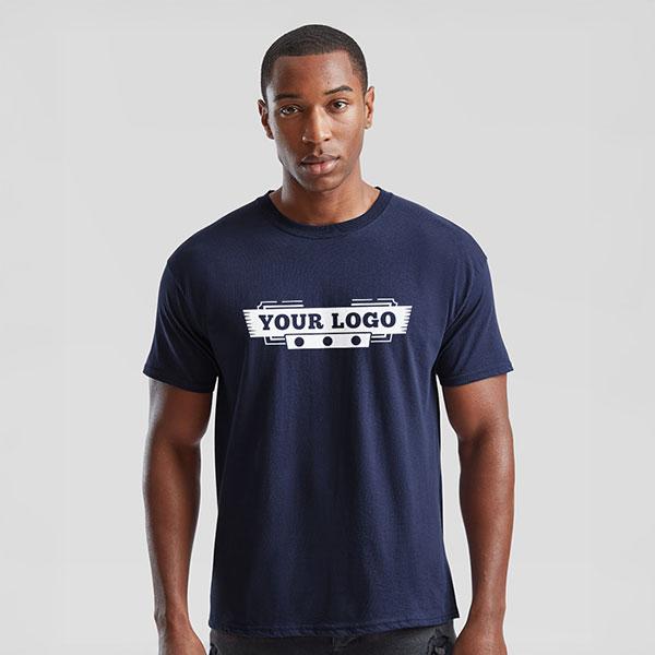 Promotional Round Neck T-Shirt | Custom Logo Printing | Bulk Orders